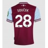 West Ham United Tomas Soucek #28 Hemmatröja 2024-25 Korta ärmar